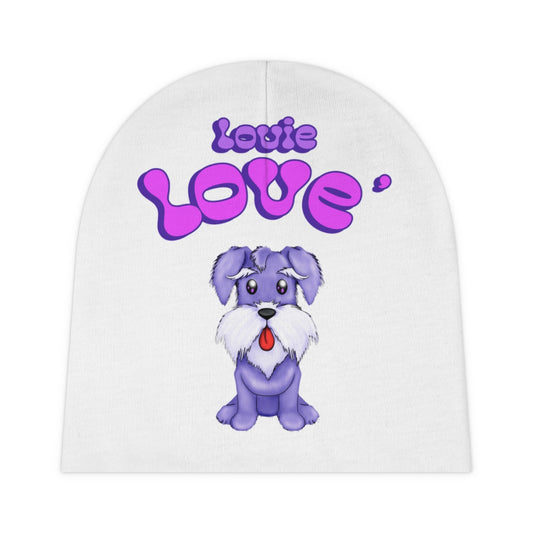 Louie Love' Baby Beanie (AOP)